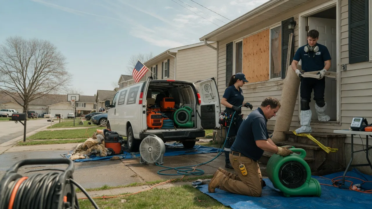 Water Damage Restoration in Makanda, IL near me